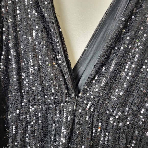 Baltic Born Black Sequin Jumpsuit - Picture 9 of 14